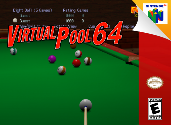 Virtual Pool 64 — box-2D (SS)