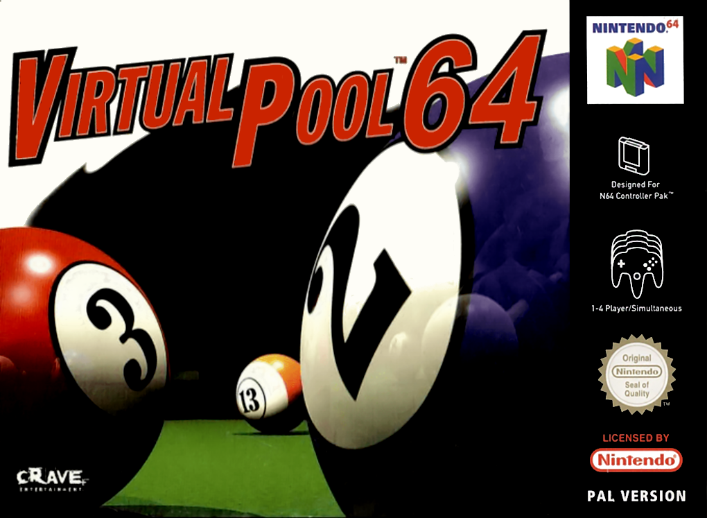Virtual Pool 64 — box-2D (EU)