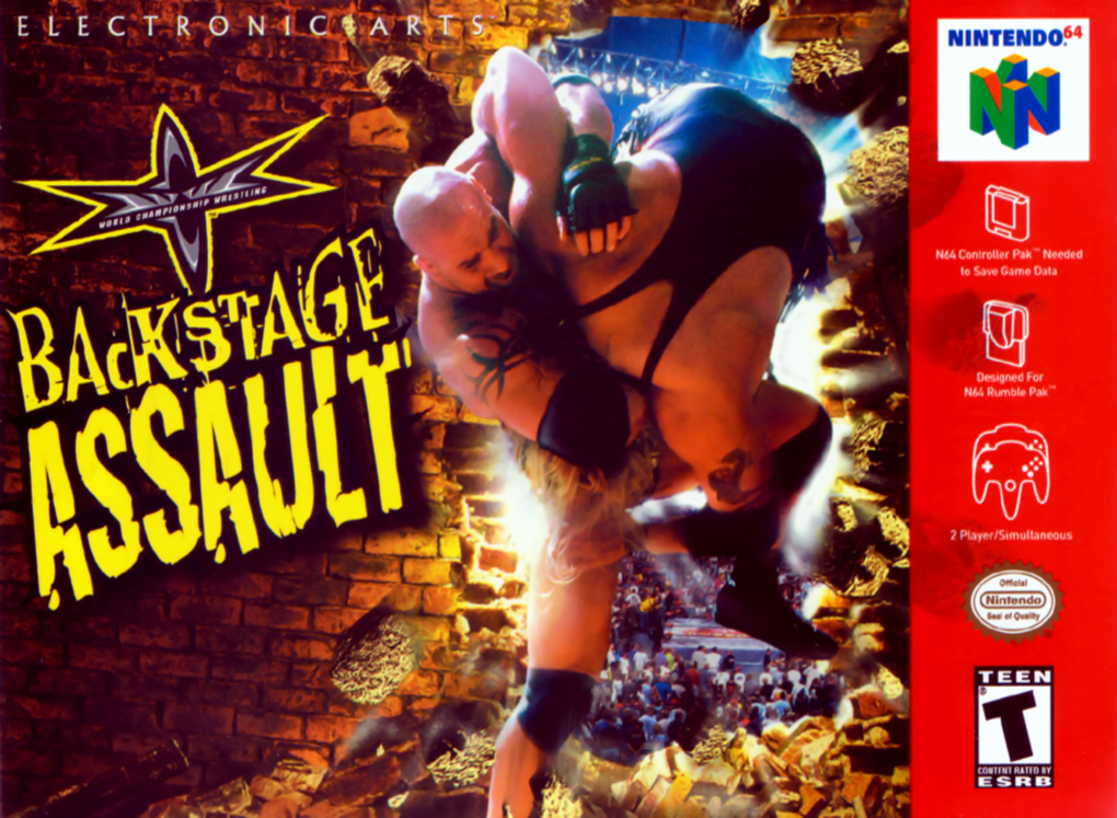 Wcw Backstage Assault box art