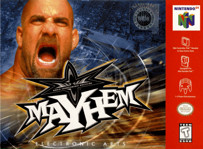 Wcw Mayhem box art