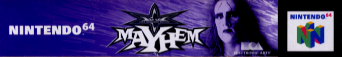 Wcw Mayhem — box-2D-side (EU)