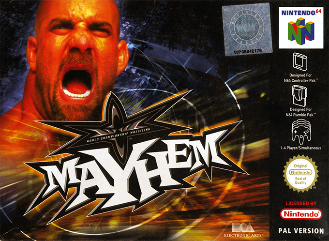 Wcw Mayhem — box-2D (EU)