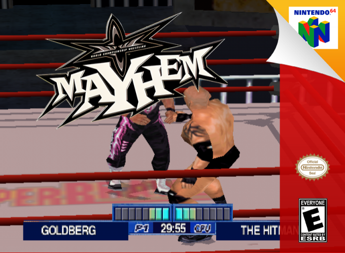 Wcw Mayhem — box-2D (SS)