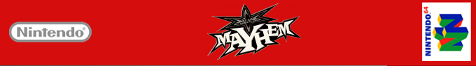 Wcw Mayhem — box-2D-side (SS)