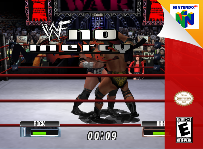 WWF No Mercy — box-2D (SS)