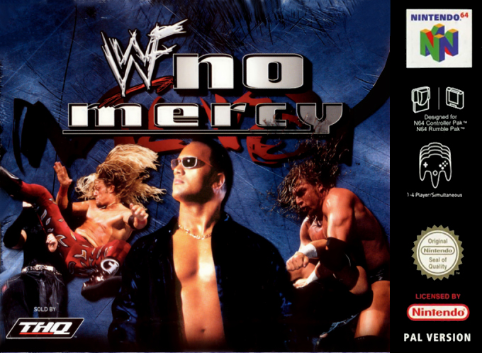 WWF No Mercy — box-2D (EU)