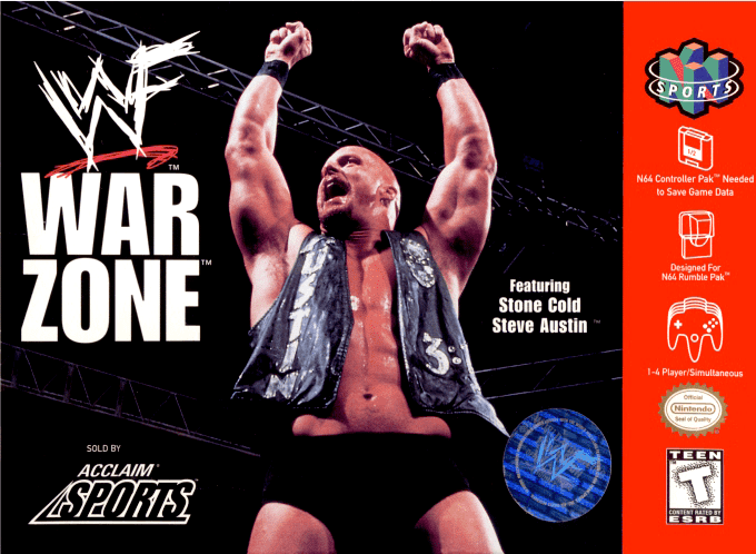 Wwf War Zone box art