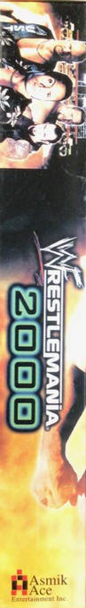 WWF WrestleMania 2000 — box-2D-side (JP)
