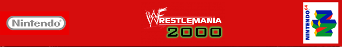 WWF WrestleMania 2000 — box-2D-side (DE)