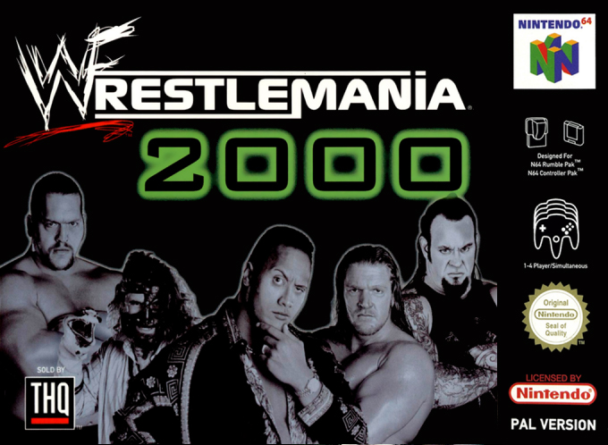 WWF WrestleMania 2000 — box-2D (EU)