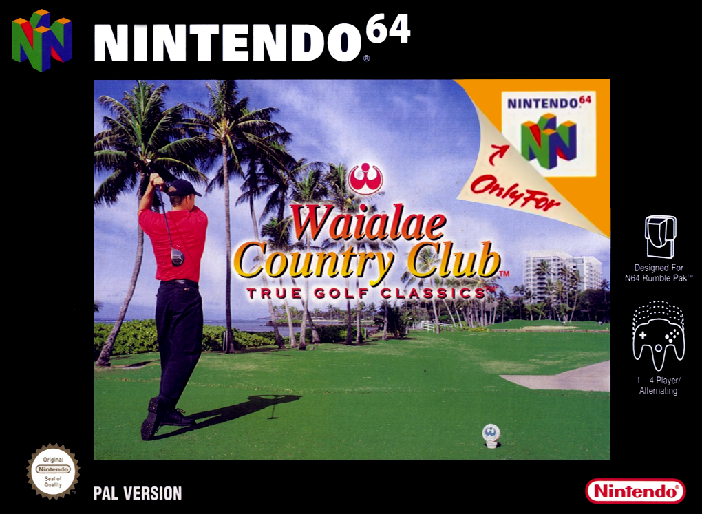 Waialae Country Club - True Golf Classics — box-2D (EU)