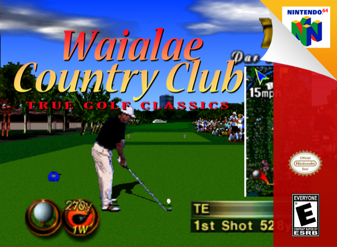 Waialae Country Club - True Golf Classics — box-2D (SS)