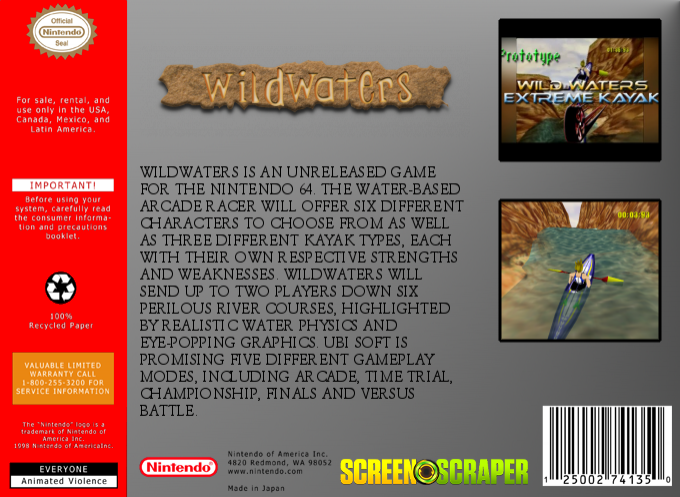 Wildwaters — box-2D-back (US)