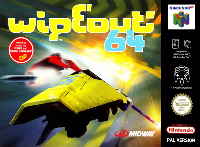 Wipeout 64 — box-2D (EU)