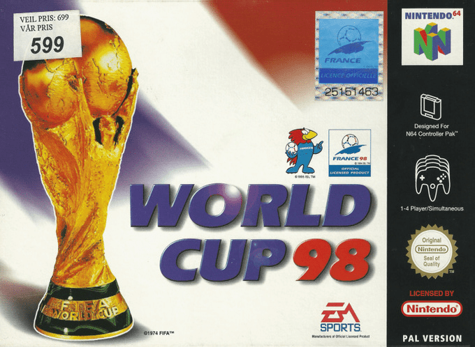 World Cup 98 — box-2D (EU)