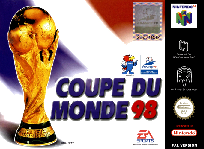 World Cup 98 — box-2D (FR)