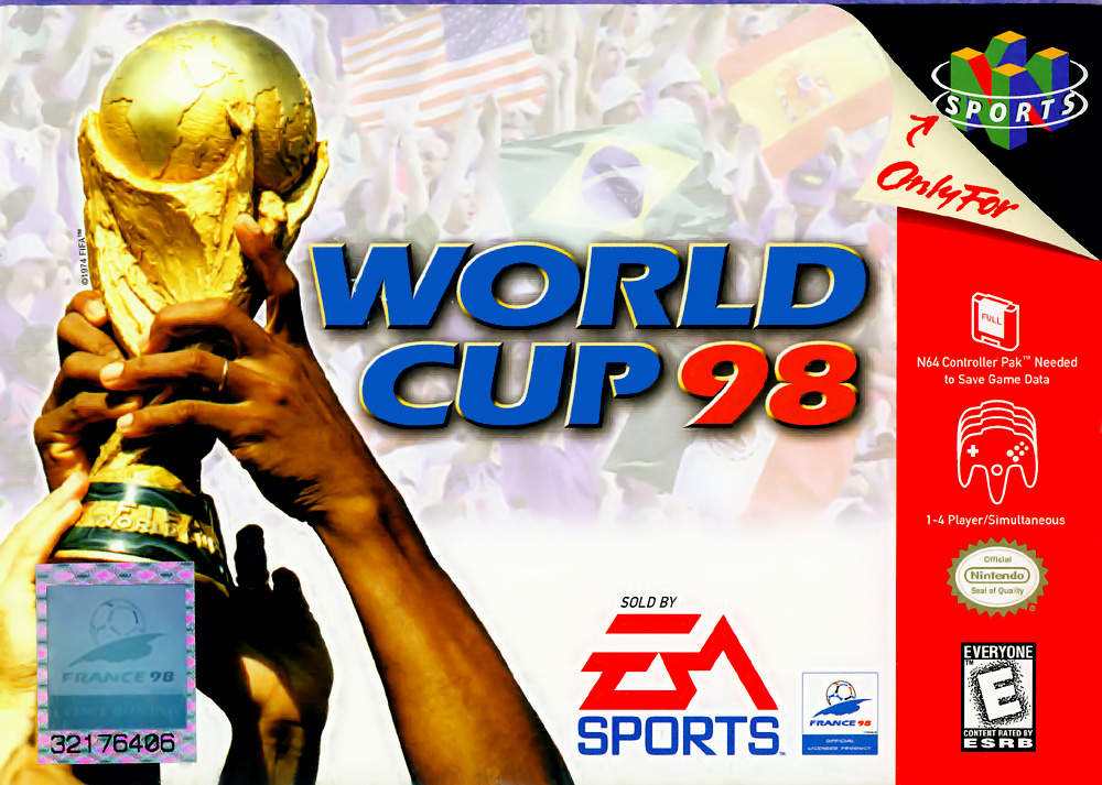 World Cup 98 box art