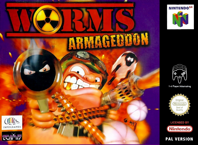 Worms Armageddon — box-2D (EU)