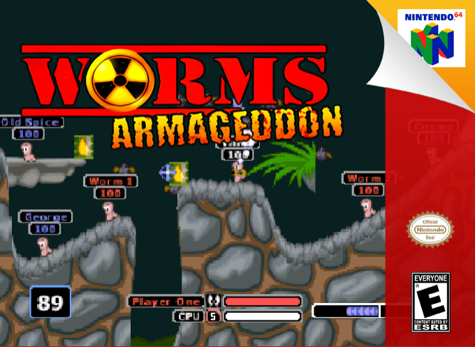 Worms Armageddon — box-2D (SS)
