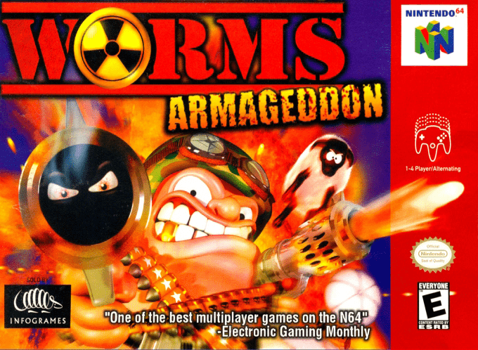 Worms Armageddon box art