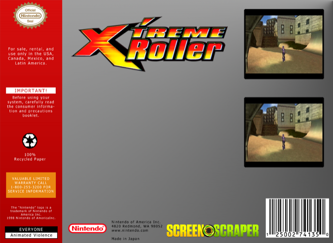 X'treme Roller — box-2D-back (SS)