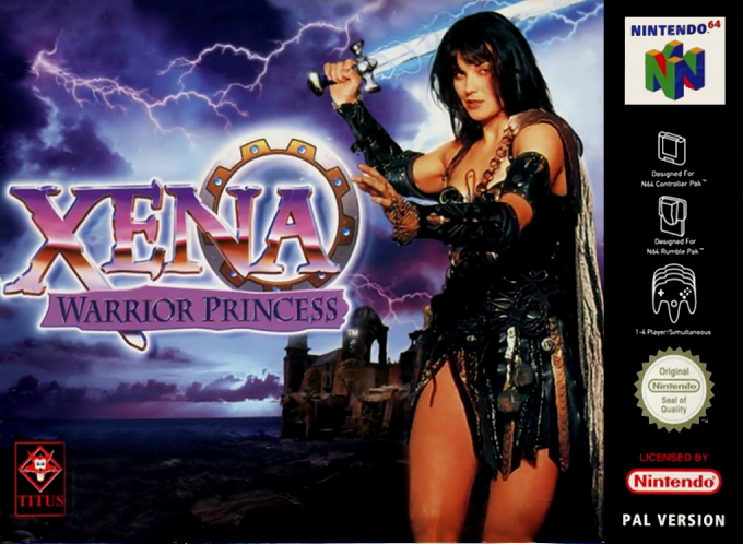 Xena - Warrior Princess — box-2D (EU)