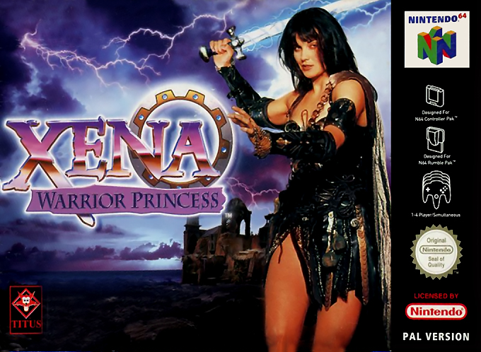 Xena - Warrior Princess — box-2D (UK)