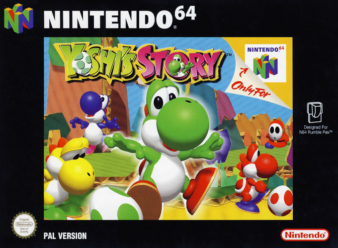 Yoshi's Story — box-2D (UK)