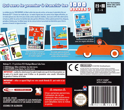 1000 Bornes — box-2D-back (FR)