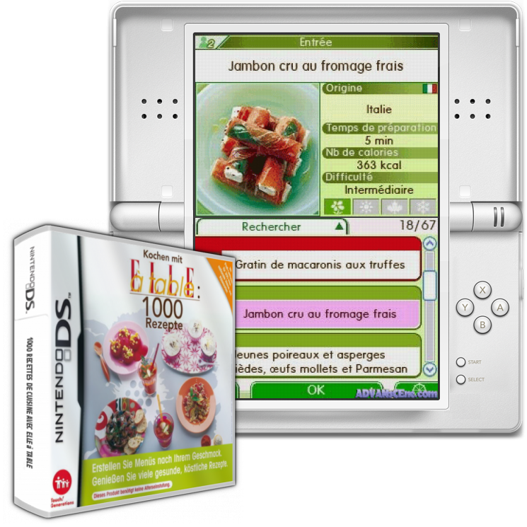 ZZZ(notgame):1000 Recettes De Cuisine Avec Elle À Table — mixrbv2 (EU)