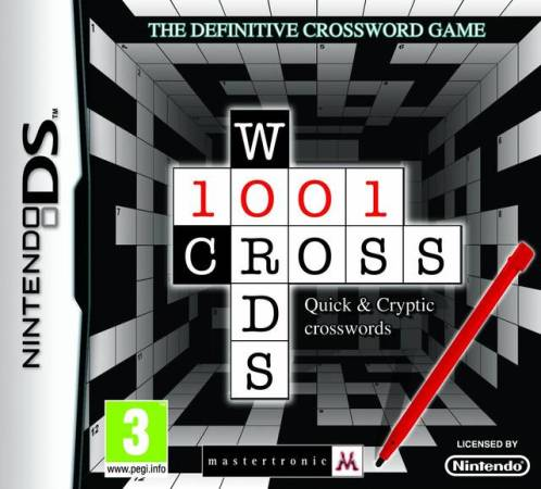 1001 Crosswords box art
