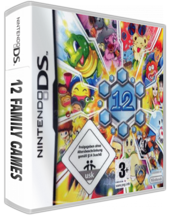 12 Family Games — box-3D (DE)