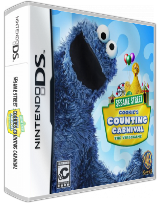 Sesame Street - Cookie's Counting Carnival — box-3D (US)