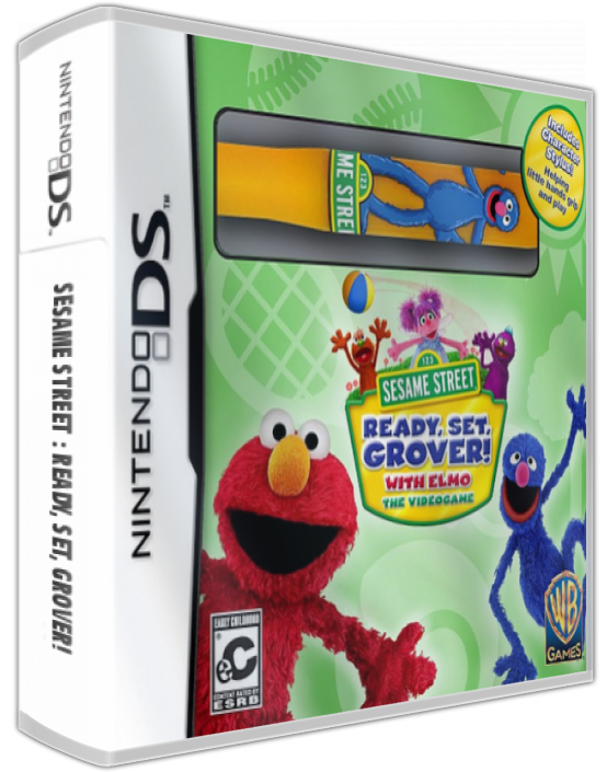 Sesame Street - Ready, Set, Grover! — box-3D (US)