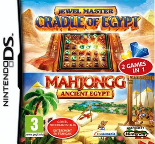 2 Games In 1 - Jewel Master - Cradle Of Egypt  Mahjongg - Ancient Egypt box art