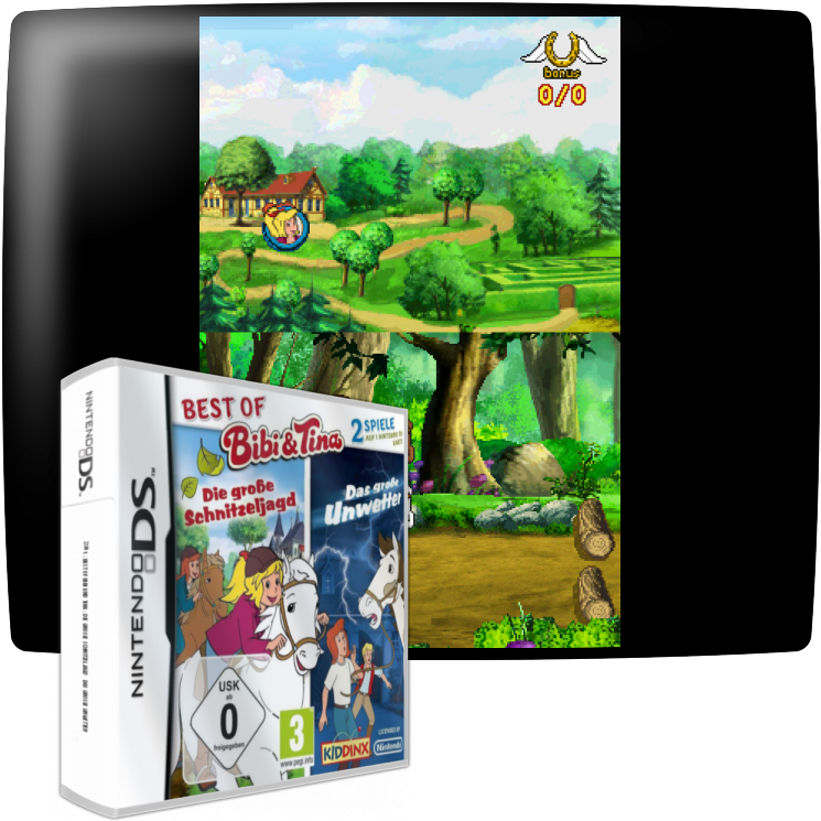 2 In 1 - Best Of Bibi Und Tina - Die Grosse Schnitzeljagd  Das Grosse Unwetter — mixrbv1 (EU)