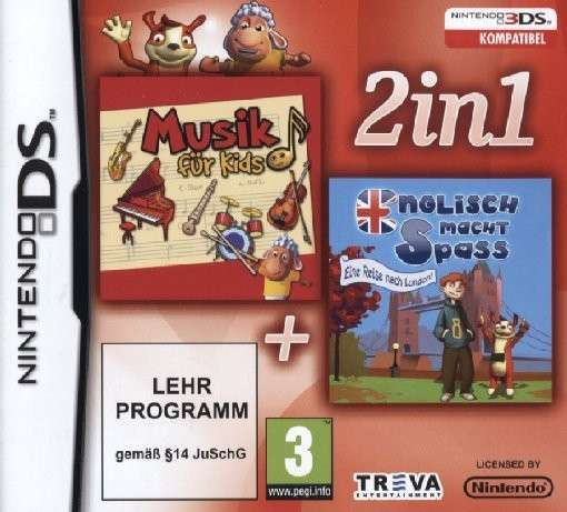 2 In 1 - Music For Kids  Englisch Macht Spass - Eine Reise Nach London! box art