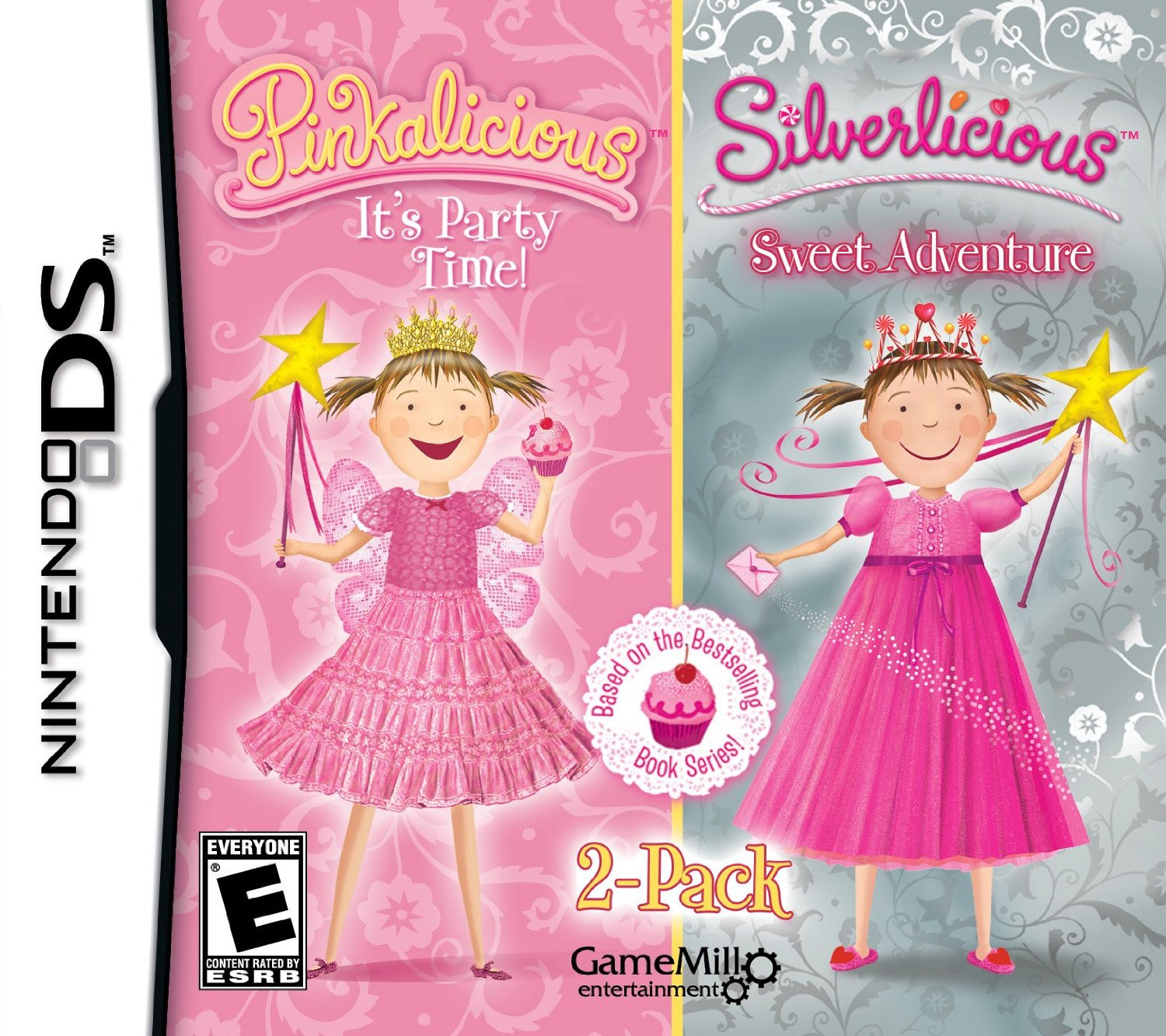 2-pack - Pinkalicious - It's Party Time! And Silverlicious - Sweet Adventure box art