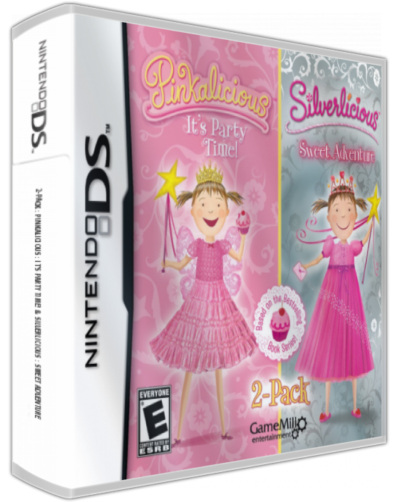 2-pack - Pinkalicious - It's Party Time! And Silverlicious - Sweet Adventure — box-3D (US)