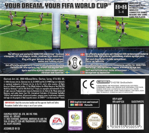 Coupe Du Monde De La Fifa 2006 — box-2D-back (EU)