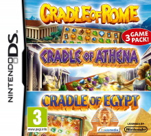 3 Game Pack! - Cradle Of Rome  Cradle Of Athena  Cradle Of Egypt box art