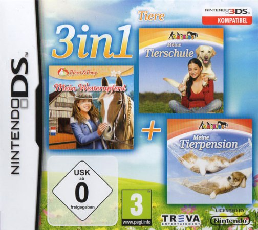 3 In 1 - Animals box art