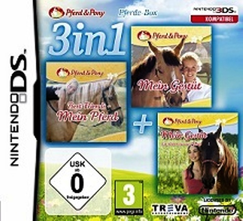 3 in 1 - Horses box art