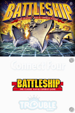 4 Game Pack! - Battleship + Connect Four + Sorry! + Trouble — sstitle (WOR)