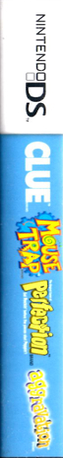 4 Game Pack! - Clue + Aggravation + Perfection + Mouse Trap — box-2D-side (US)