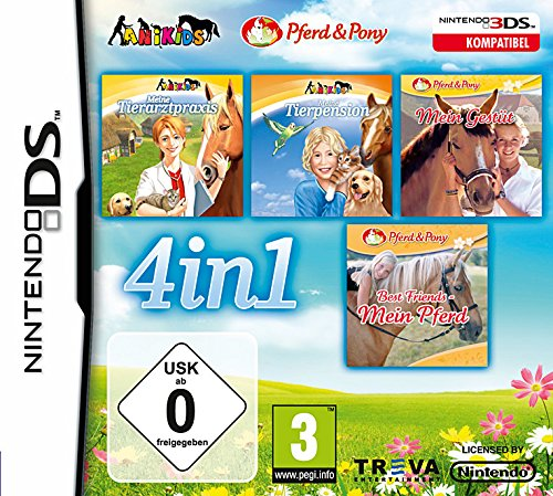 4 In 1 - Meine Tierarztpraxis  Meine Tierpension  Mein Gestuet  Mein Pferd box art