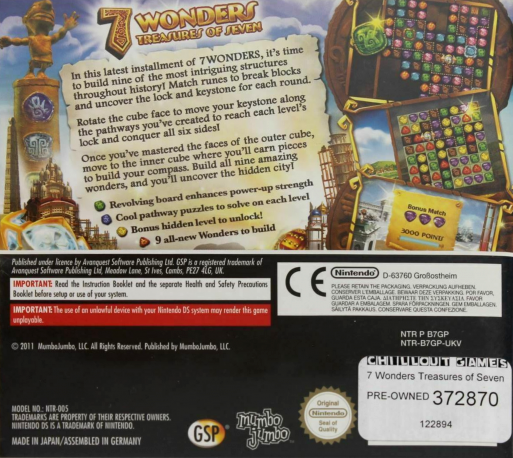 7 Wonders - Treasures Of Seven — box-2D-back (EU)