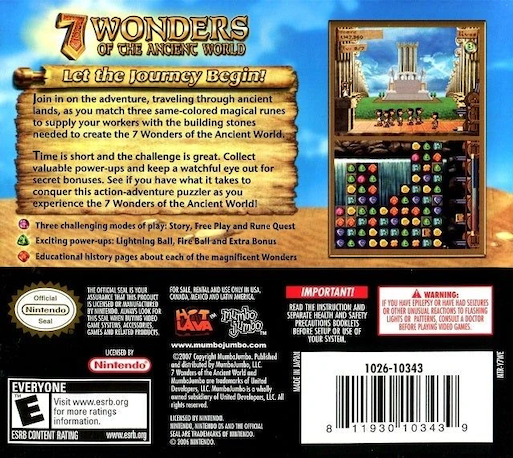 7 Wonders Of The Ancient World — box-2D-back (US)