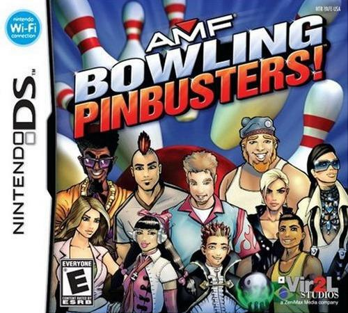 Amf Bowling Pinbusters! box art