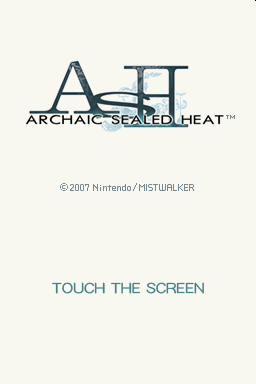 Ash - Archaic Sealed Heat — sstitle (JP)